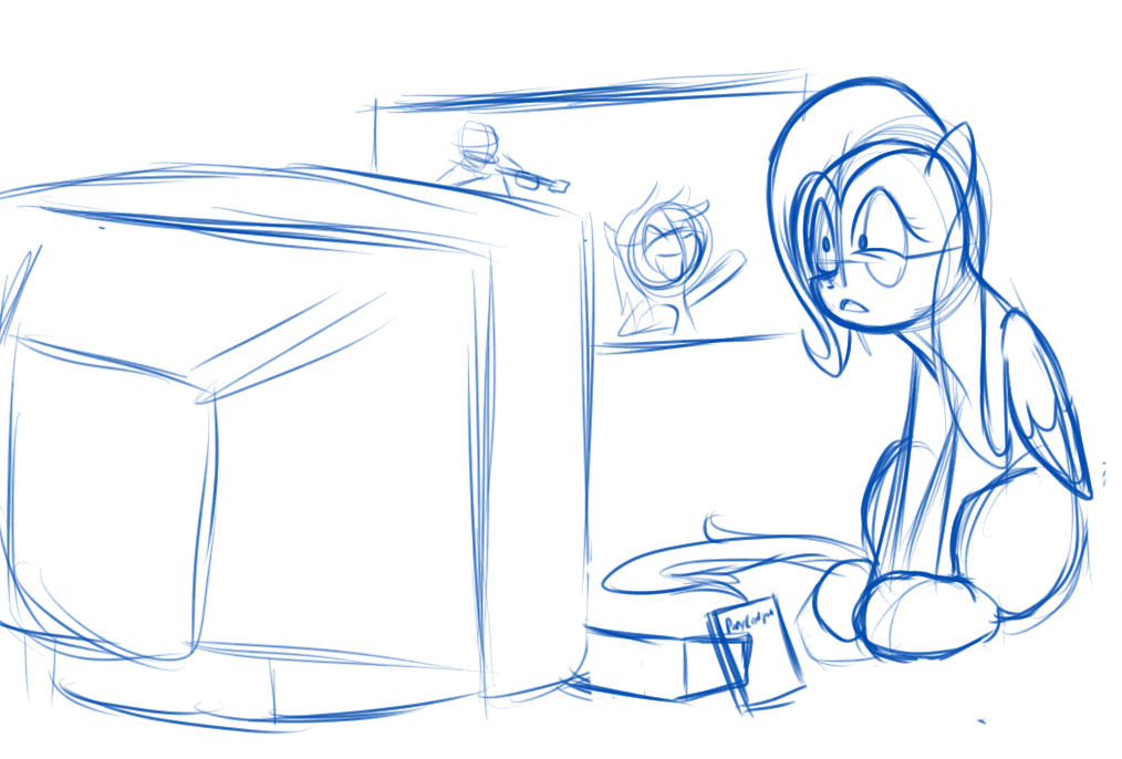 Fluttershy's First Horror Movie (WIP) by FullMetalPikmin on DeviantArt