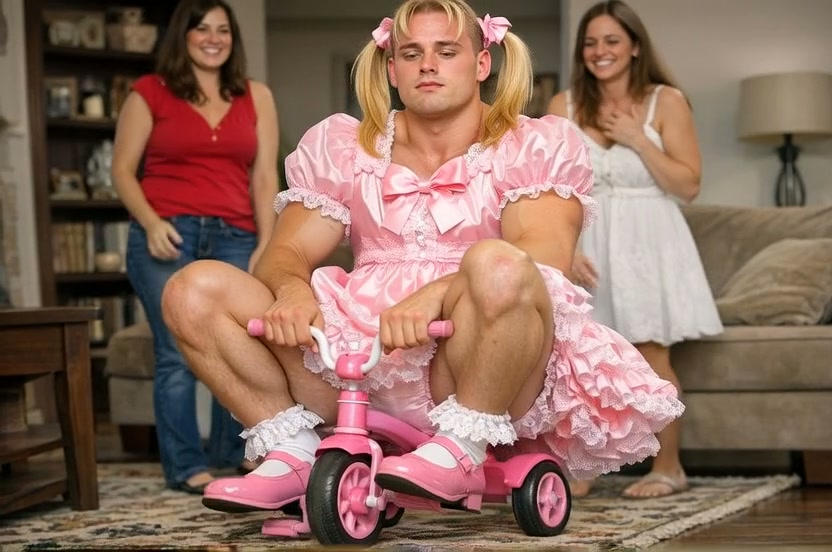A Big Sissy Baby Man on a Trycycle by PetSissyMissykins on DeviantArt