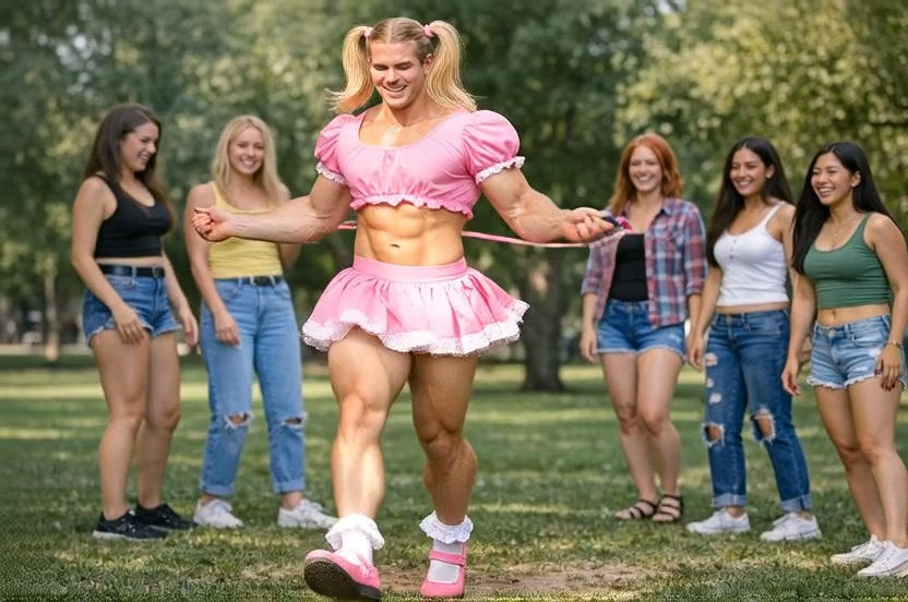 The Skipping Rope Sissy 2 by PetSissyMissykins on DeviantArt