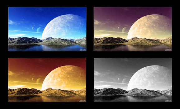 Satellite Parallelism 1080p Walpaper Pack