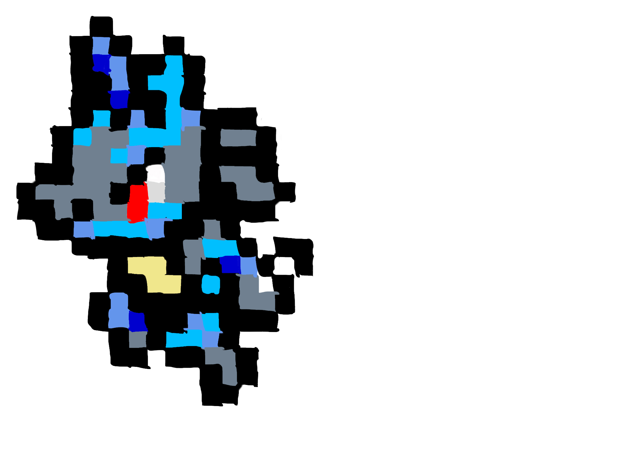 Soi made this lucario pixel art last year. : r/lucario