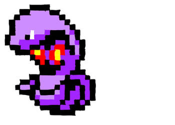 Arbok Pixel Art (Photoshop)