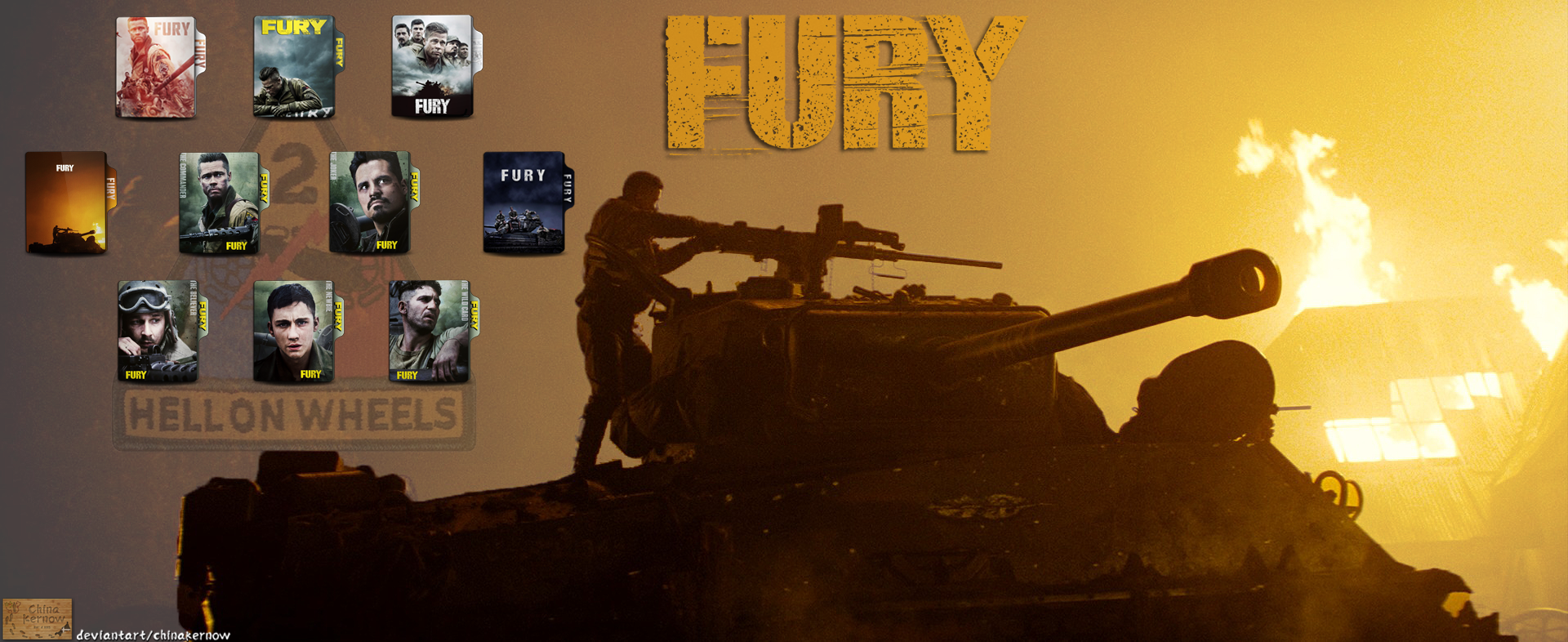 Fury (2014) Folder Icon Pack by ChinaKernow on DeviantArt