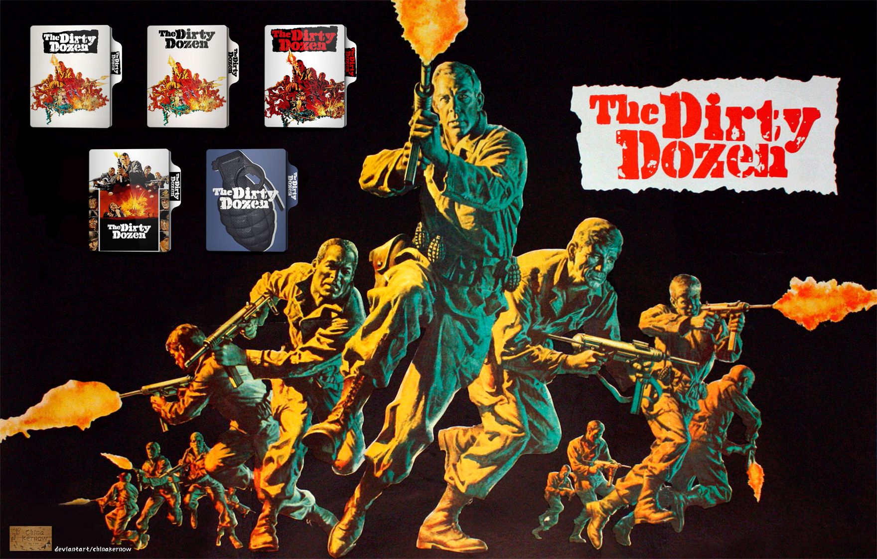 The Dirty Dozen - Folder Icon Pack by ChinaKernow on DeviantArt