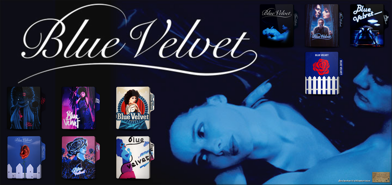Blue Velvet - Folder Icon Pack by ChinaKernow on DeviantArt