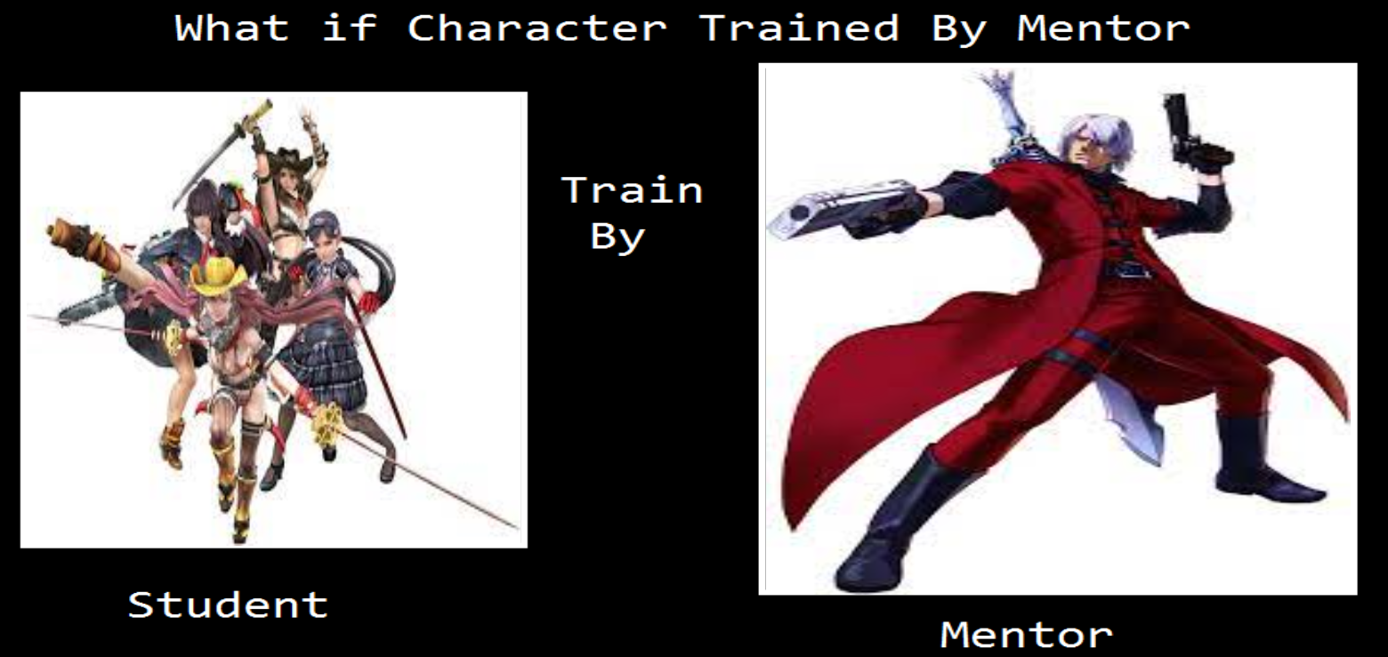 Dante trains the Onechanbara heroines