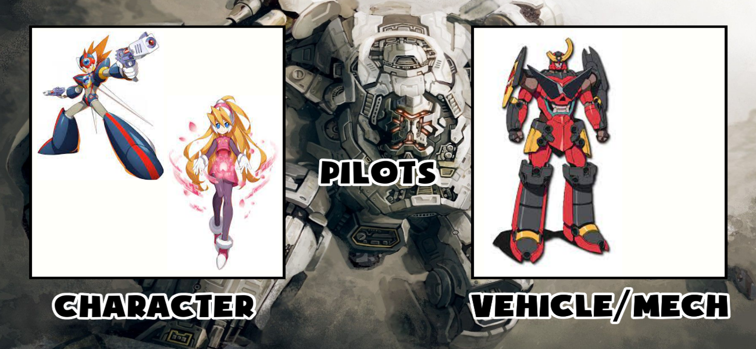 GL's pilots of the Reploid Golden and Dark Ages