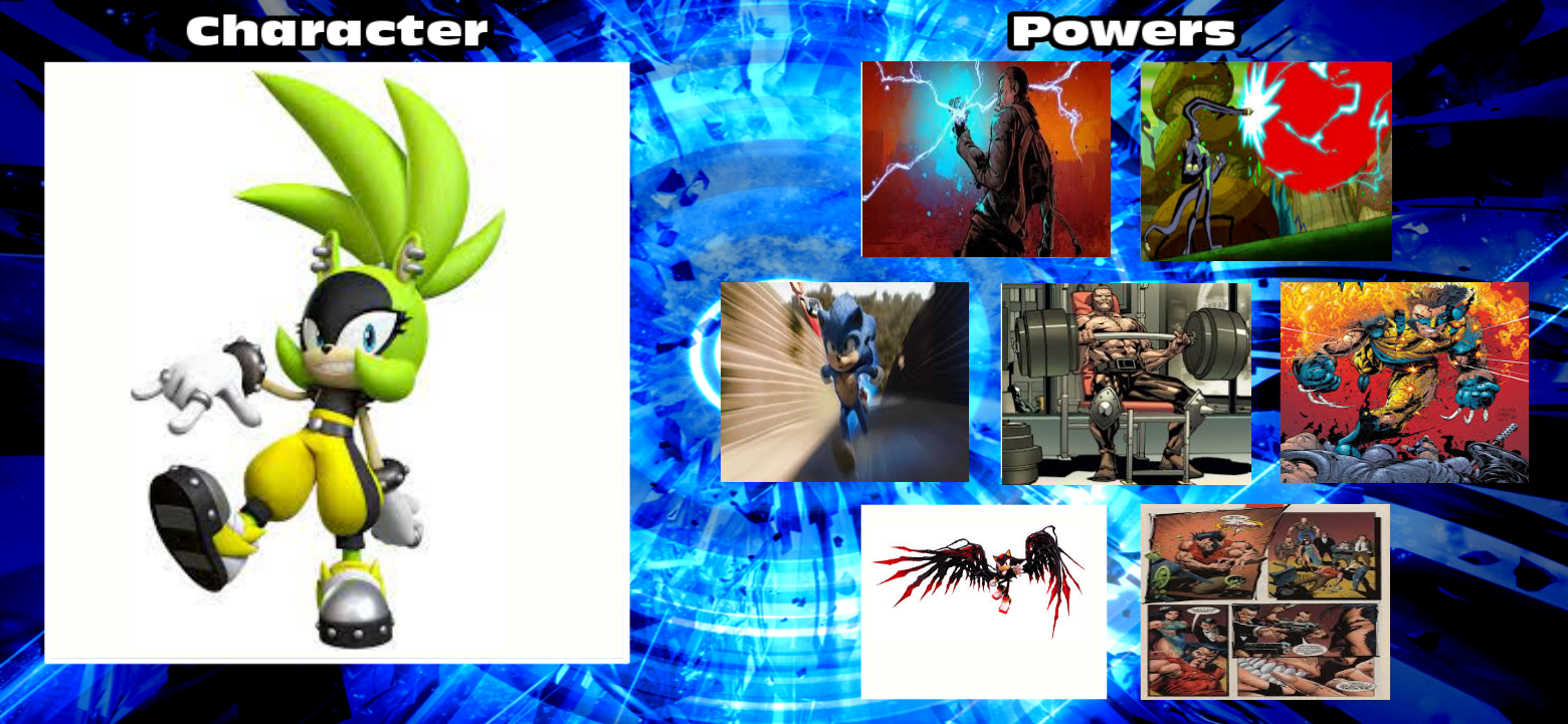 Surge's Power set in the Alter-Verse 