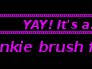 Blinkie brush for GIMP