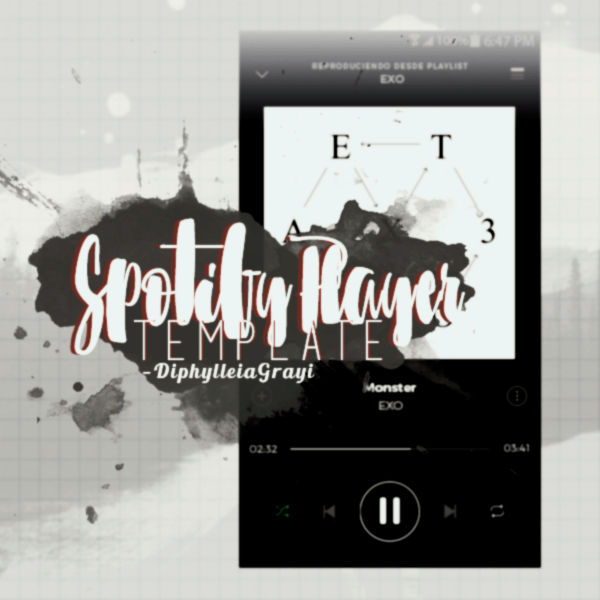 TemplateO4 {Reproductor de Spotify} by DGEditions on DeviantArt