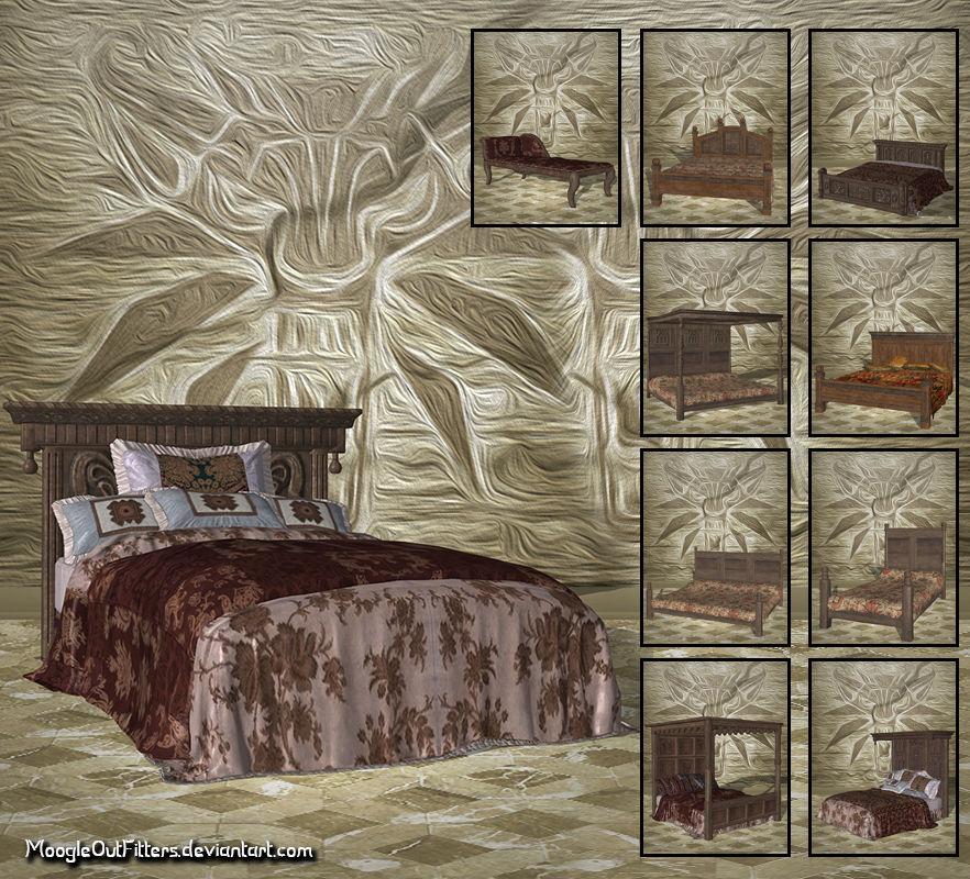 TW3 - Beds (MoogleOutFitters) (XPS) by SonYume on DeviantArt
