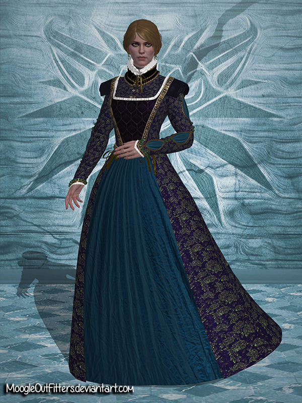 TW3 - Anna Henrietta (Black Dress) (XPS) by SonYume on DeviantArt