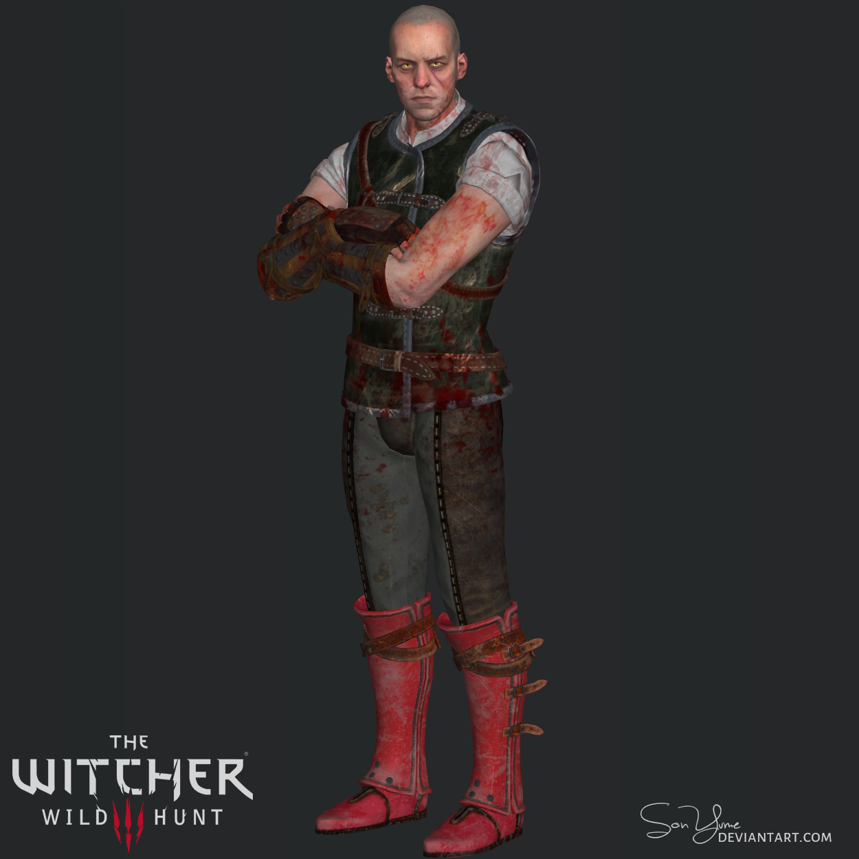 The Witcher 3 - Gaetan (XPS) by SonYume on DeviantArt