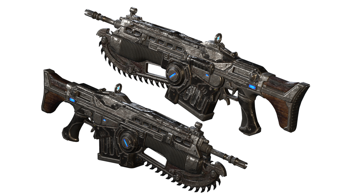 Gears 5 Lancer Mark 3 (Marcus) by OryctesNasicornis on DeviantArt