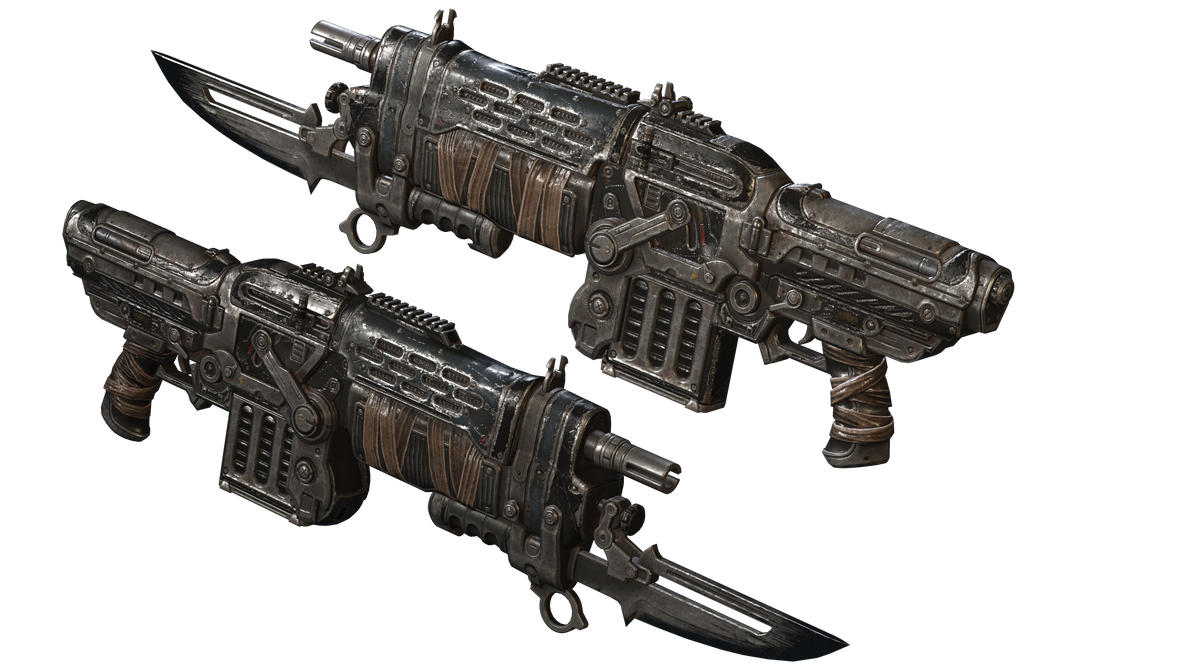 Gears 5 Retro Lancer by OryctesNasicornis on DeviantArt