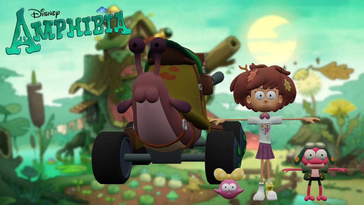 Amphibia 3D Model Pack by DribbleBalI on DeviantArt