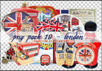 PNG PACK 19 - LONDON
