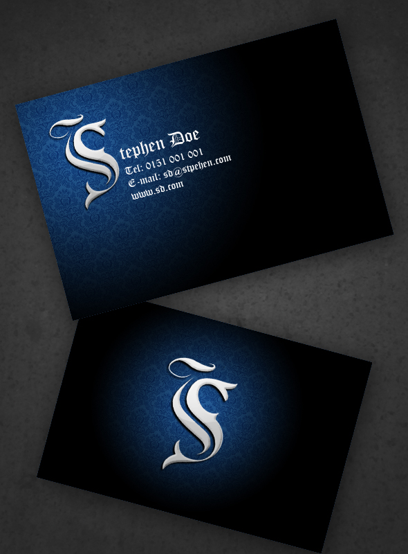 S Businesscard template