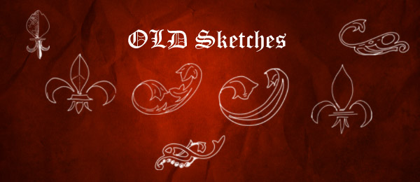 Old sketches brush pack