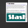 The Verge Dashboard widget