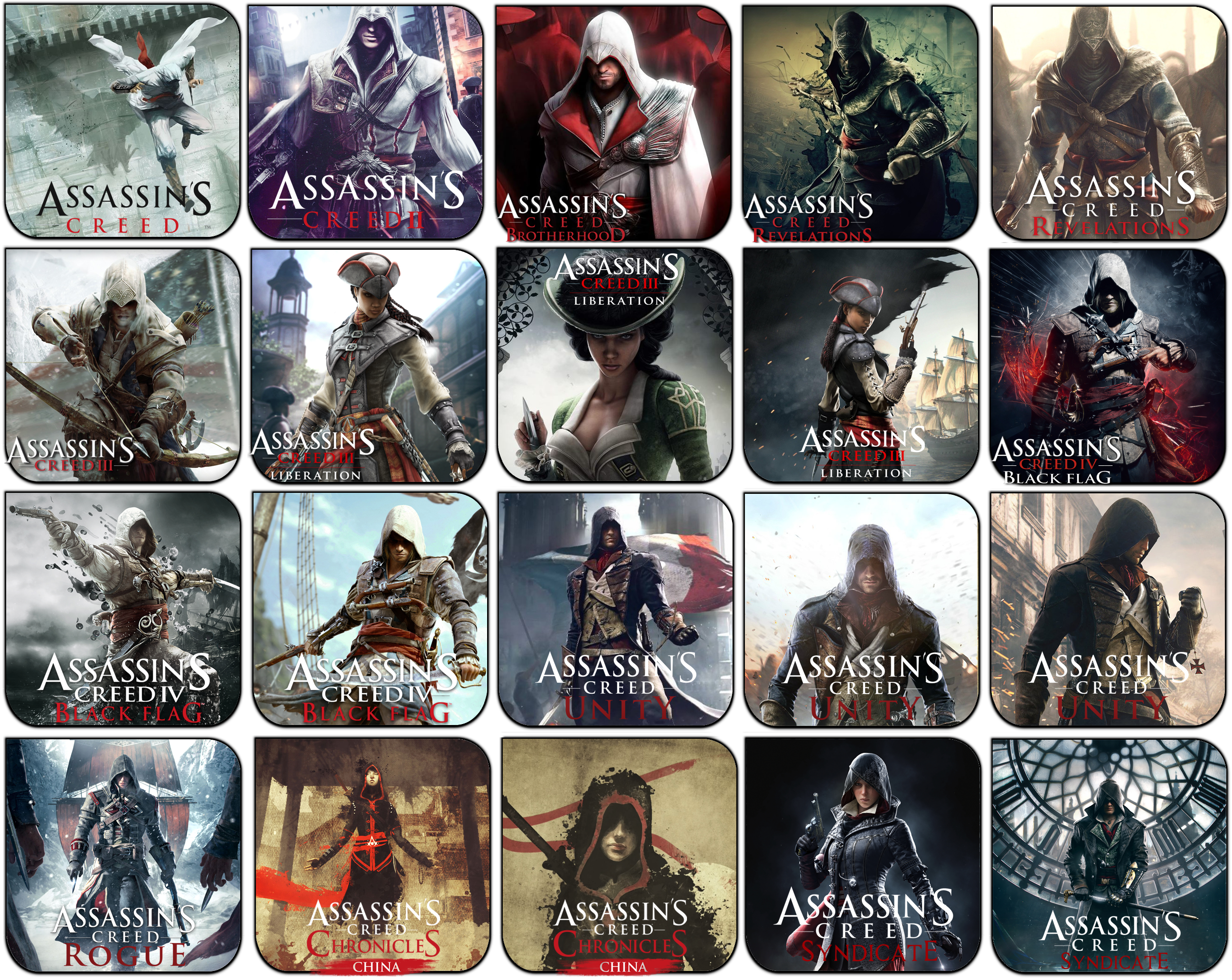 Assassin's Creed: Assassins Unite by GingerJMEZ on DeviantArt