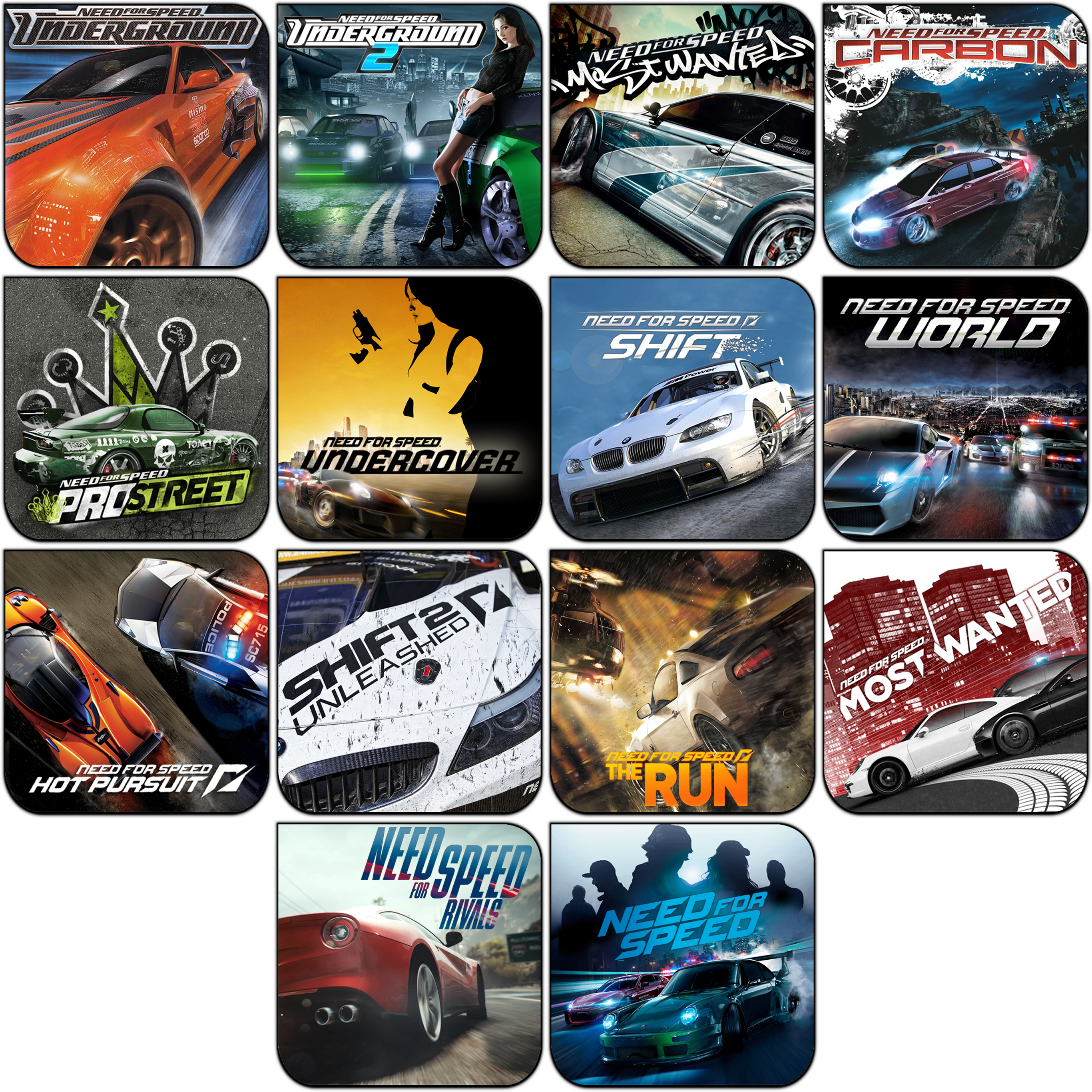 Need for Speed Carbon new 1 Icon, Mega Games Pack 30 Iconpack