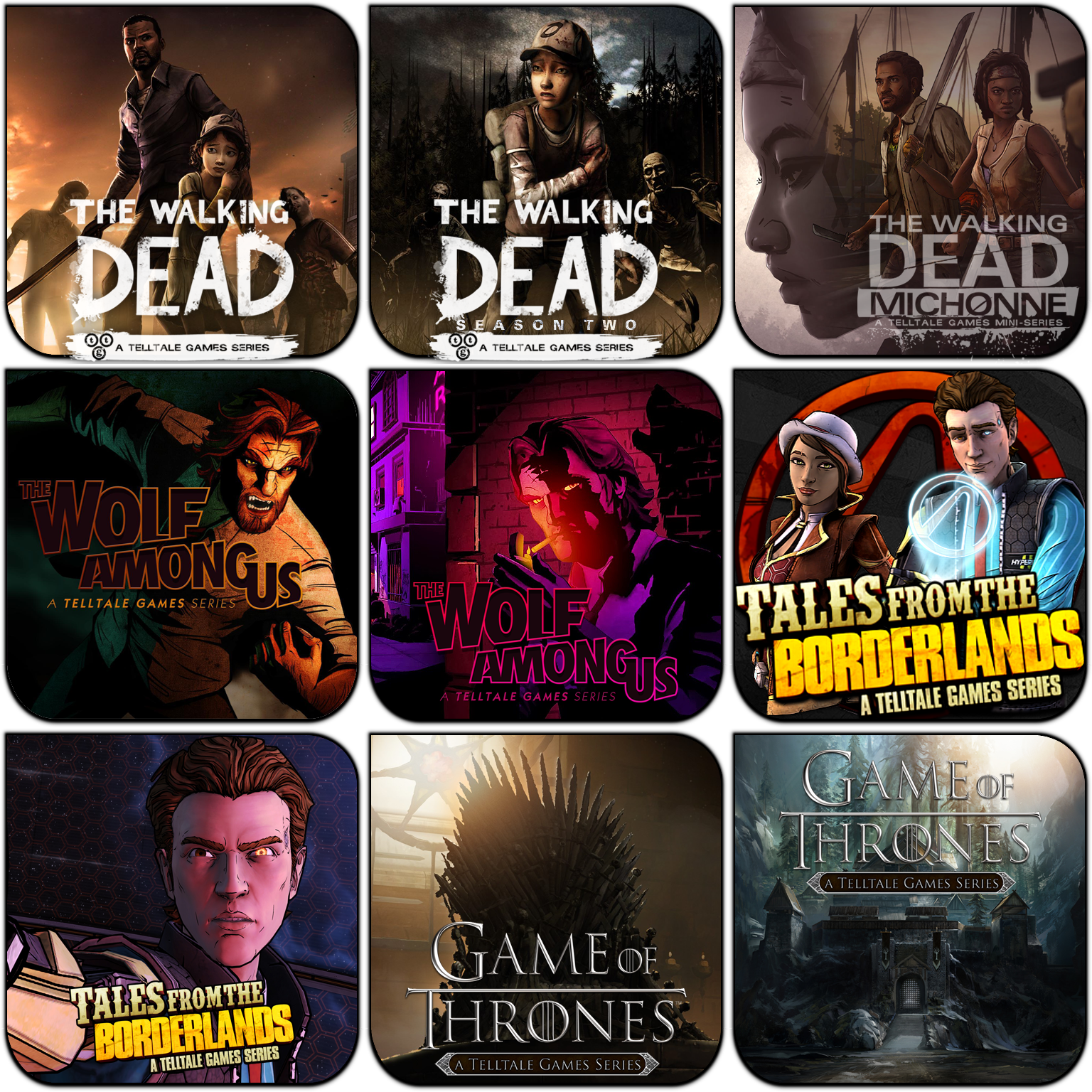 Game Of Thrones Icons, Game Of Thrones A Telltale Games Series-2