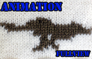 Knitted Animation - Wolf by GRichmond