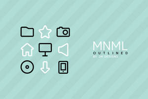 MNML Outlined Icon Pack