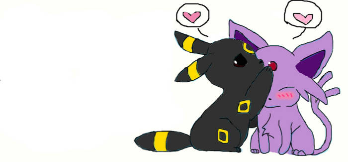 Umbreon and Espeon ^_^