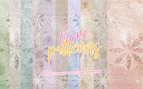 PHOTOSHOP PATTERNS - fiore