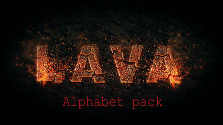 Lava Alphabetical Pack