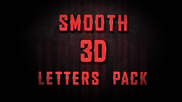 3D letter pack