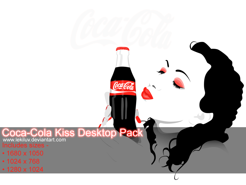 Coca-Cola Kiss Desktop Pack