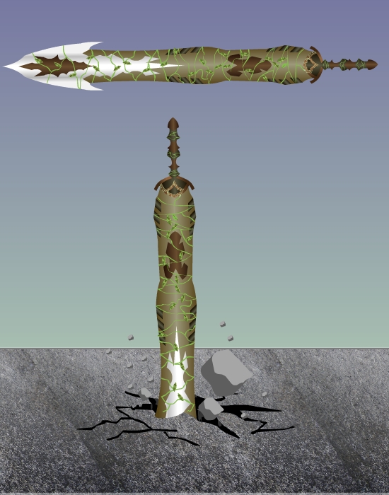 Earth Element Sword