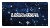 I Love Stars- stamp