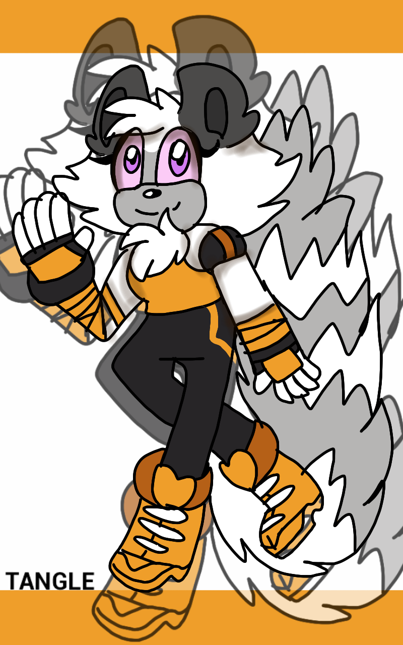 Tangle :Redraw: by XStephTheHedgehogX on DeviantArt