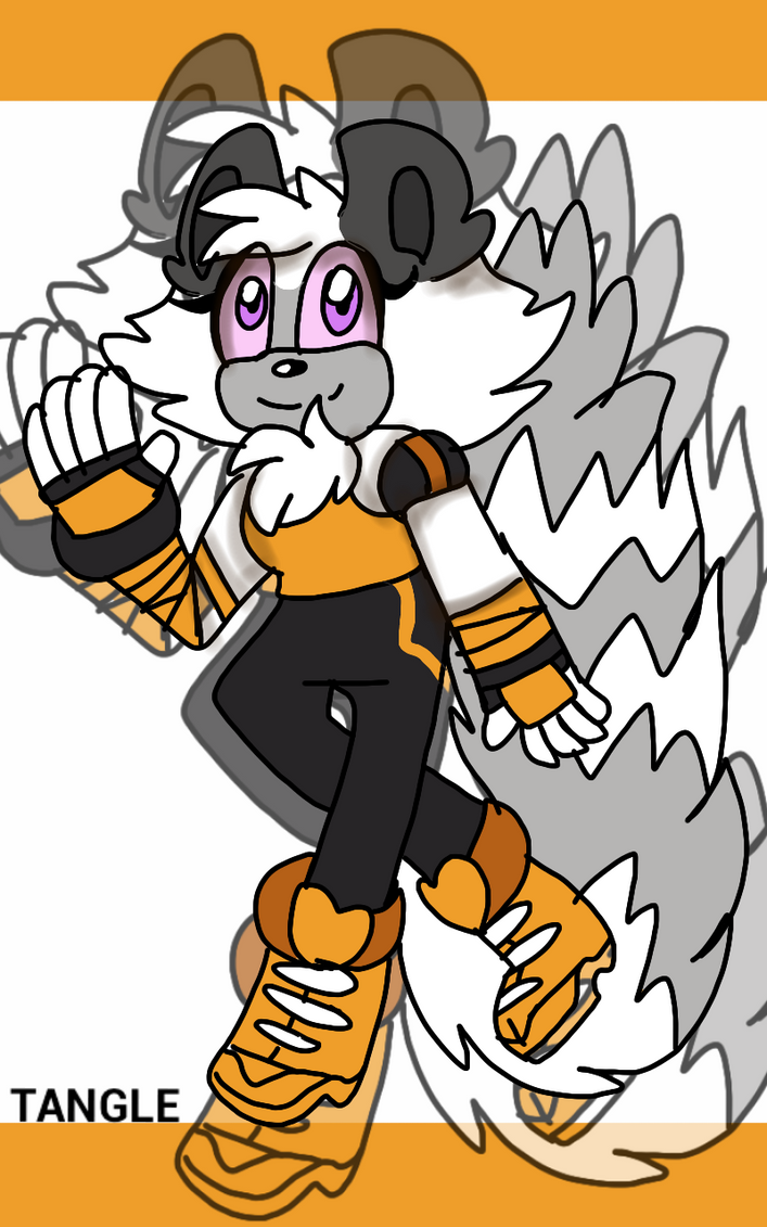 Tangle :Redraw: by XStephTheHedgehogX on DeviantArt