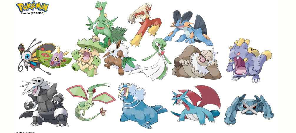 How To Evolve All Pokémon - Generation 3 Hoenn 