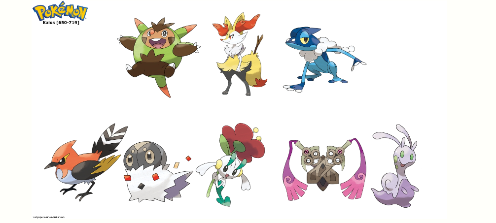 Middle Evolution Pokemon: 3-Stage Evolutions - Kalos: Middle Stage by quintonshark8713 ...