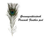 Peacock Feather psd