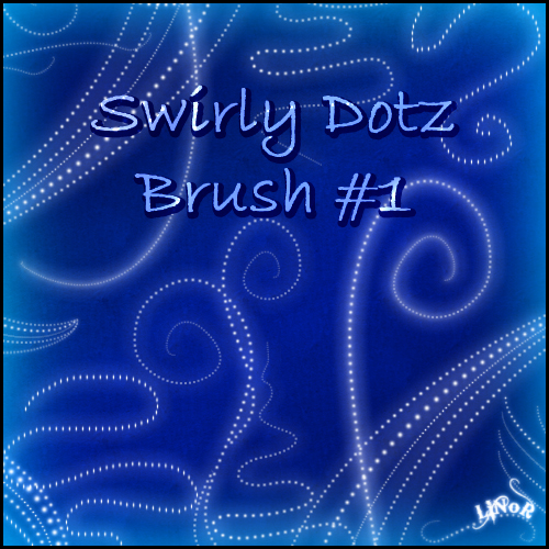 Swirly dotz brush