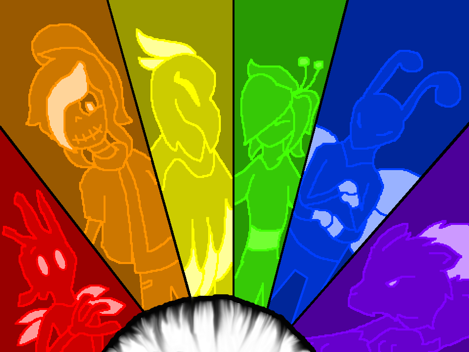 Pride Day Mascots by Kyflpa on DeviantArt