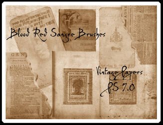 Sangre's Vintage Papers