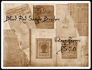 Sangre's Vintage Papers