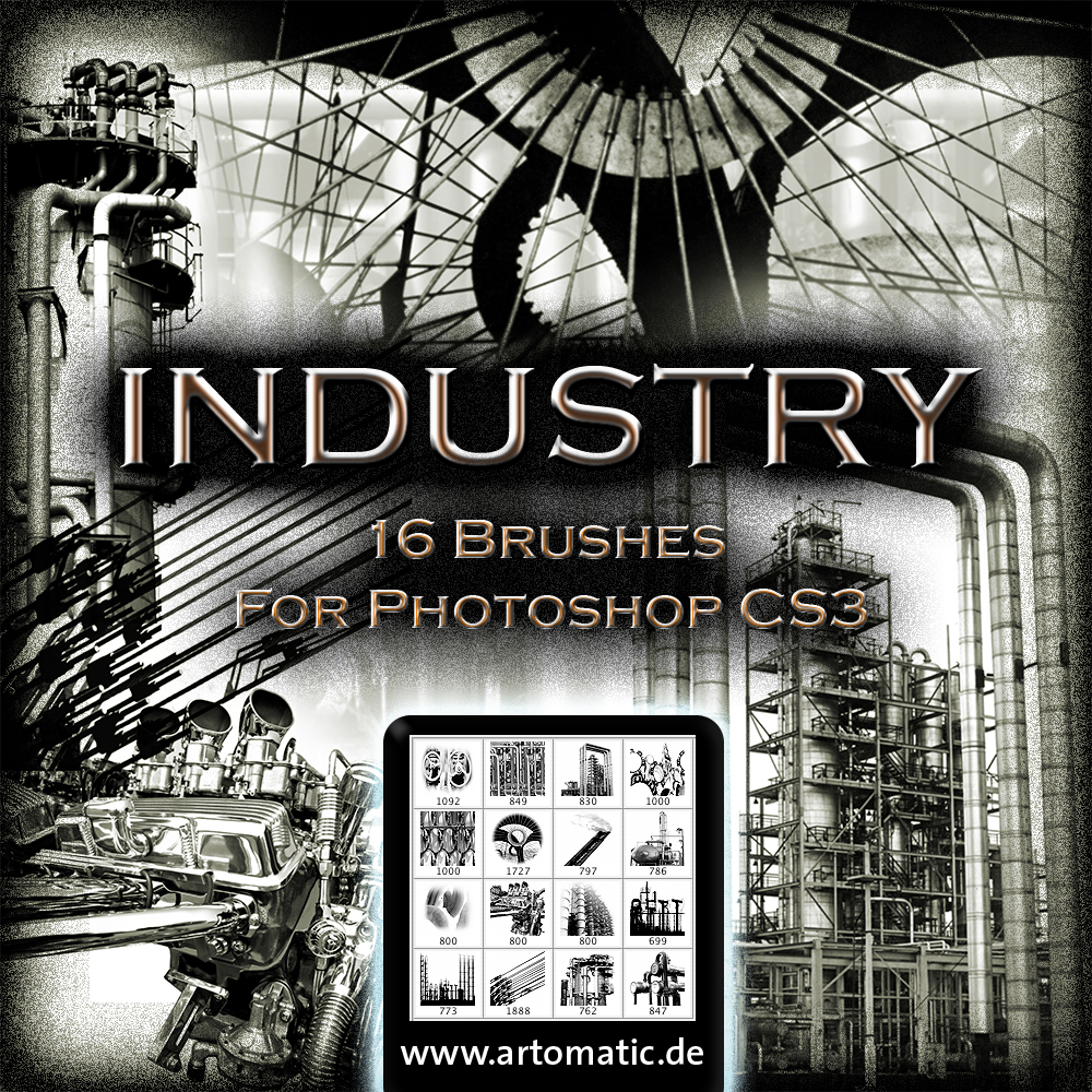 16 INDUSTRIAL BRUSHES