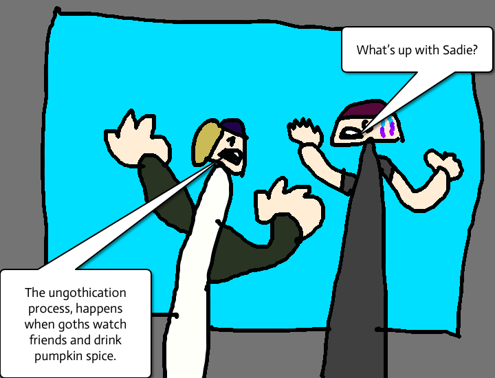 The G-5 and the ungothed woman.