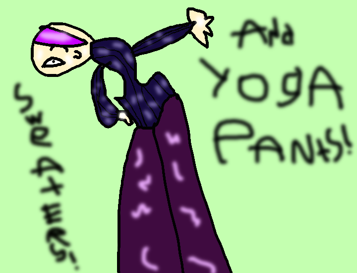 Sweaters! And yoga pants!