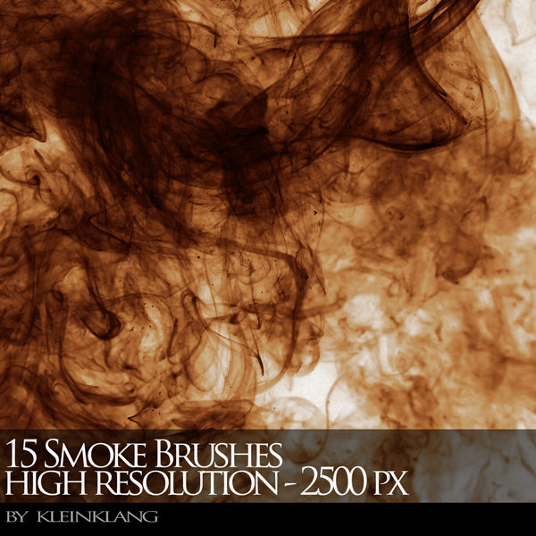 15 Smoke Brushes 2500 PX