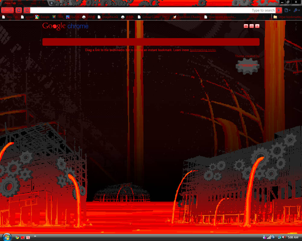 Clockwork Chrome Theme by elrunethe2nd